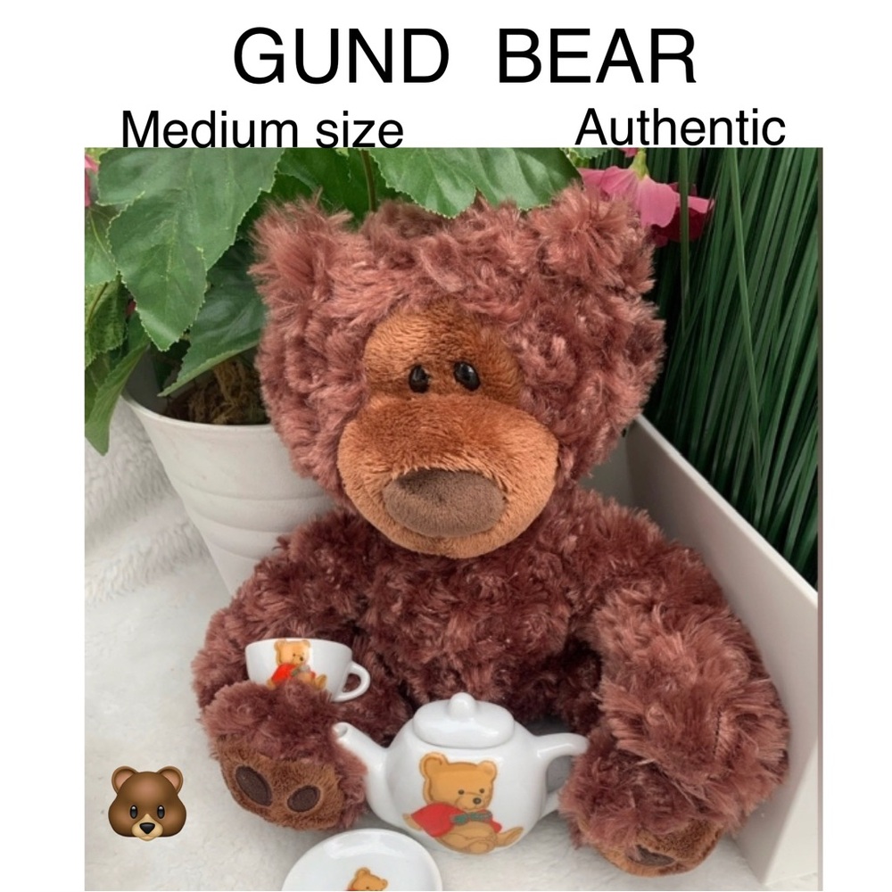 GUND - ⭐️ Authentic Teddy Bear 🧸, part of TEDDY BEAR 🧺 set . Sold separately 🚨